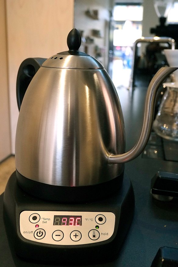 It’s a precise process for tea and coffee making at Assembly.