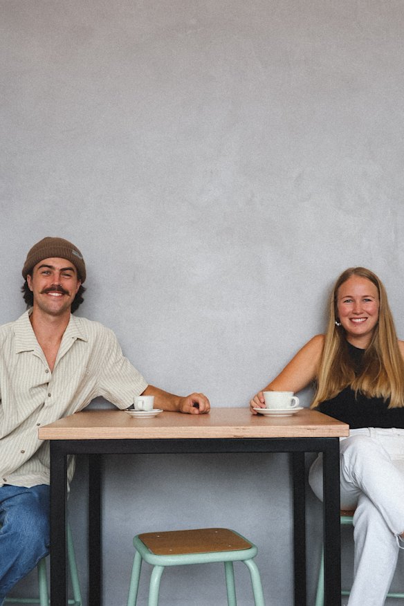 Owners Henry Moore and Bridget Doran.