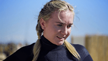 Ariarne Titmus on Shark 2026Ariarne Titmus on Shark 2026