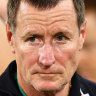 End of an era: Worsfold's time in the hot seat at Essendon