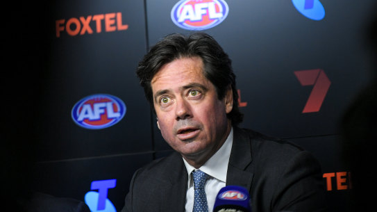 AFL chief executive Gillon McLachlan
