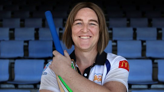 Erica James says she feels welcome at her local cricket club and her confidence has been given a major boost. 