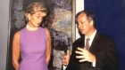 Princess Diana and Professor Bob Graham at The Victor Chang Cardiac Research Institute in 1996. 