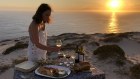 Toasting “Australia’s last sunset” is always a magical moment. 