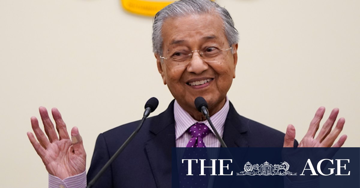 マレーシア首相のマハティール・モハマド首相は100歳でした