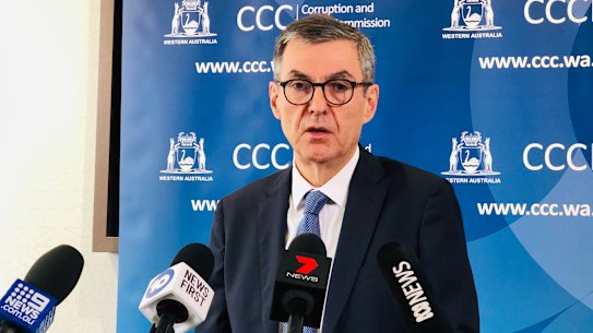 Acting WA corruption commissioner Scott Ellis.