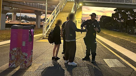 Over several hours, officers can scan commuters at train stations or other transport hubs, or at designated Safe Night Precincts. 