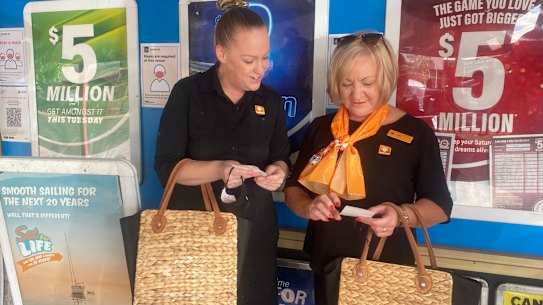 City News in Kalgoorlie put together the winning syndicate. 