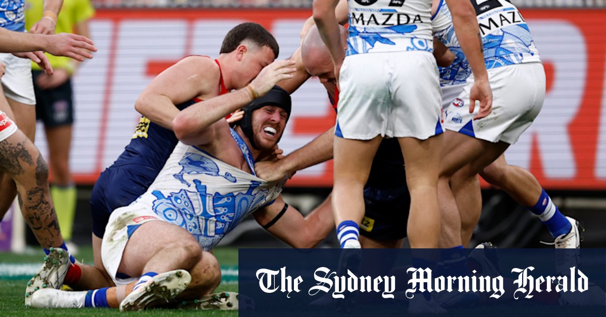 ‘I had to respond’: Gawn’s reaction to ugly incident involving teammate and rival Xerri