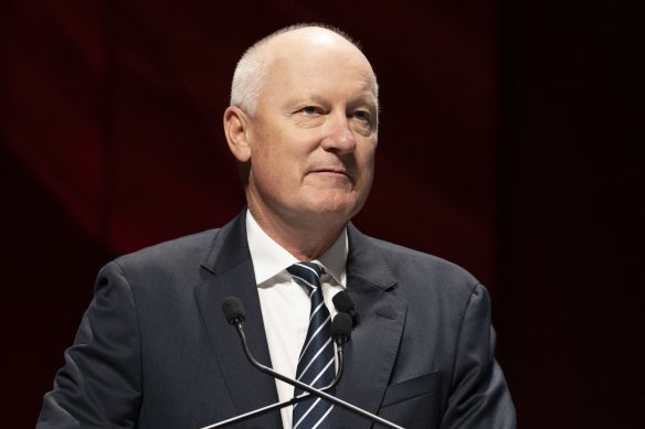 Goyder’s exit expedited at Qantas as he gears up for fiery Woodside AGM