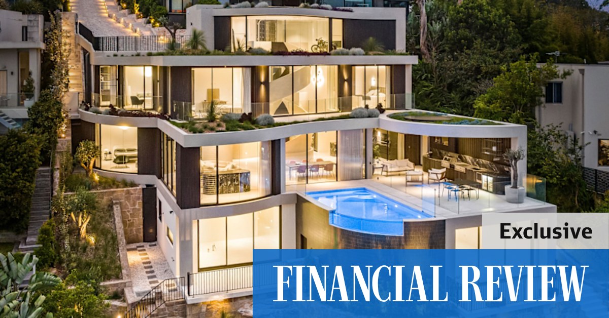 Builder Peter Oreb aims to break Castlecrag house price record on Sydney's lower north shore with $28m trophy home - Vimarsana News