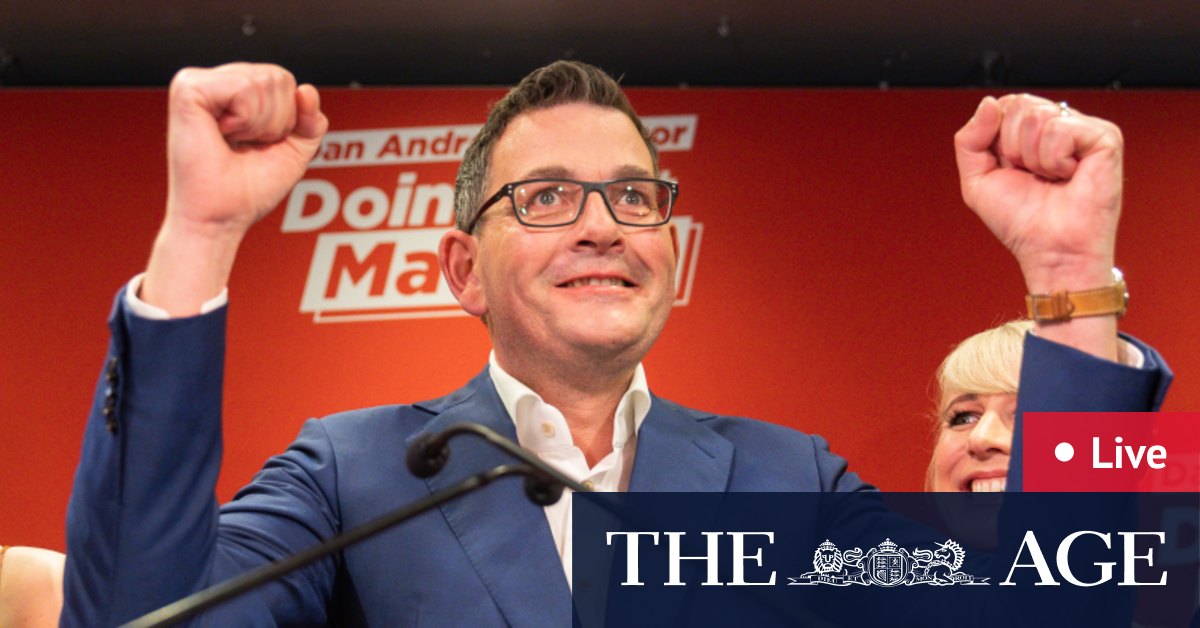 Victorian election results LIVE 2022 Daniel Andrews secures big win