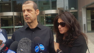 Gaven and Sunay Biber said they were relieved after learning their son would be eligible for parole next May. 