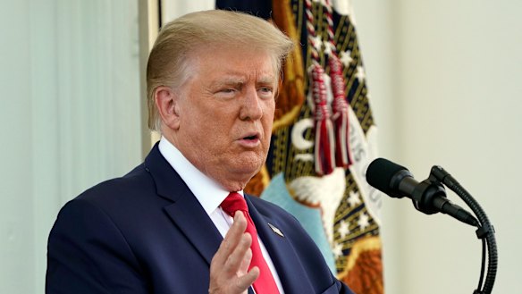 US President, Donald Trump: Decoupling is "an interesting word."