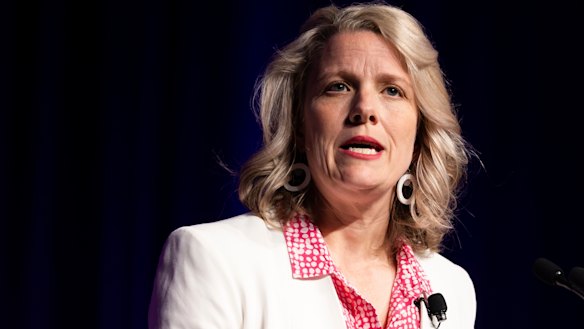 Minister for Home Affairs and Minister for Cyber Security Clare O’Neil.