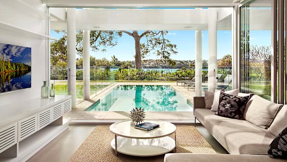 The former Doyle family home overlooking Balmoral.