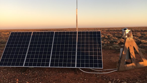 One of the FireOPAL systems, which constantly watches the sky to track satellites and space debris. 