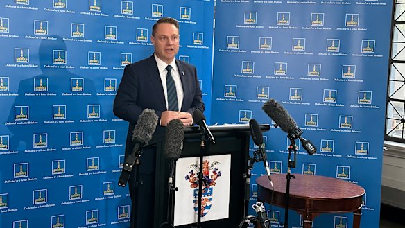 Brisbane Lord Mayor Adrian Schrinner: “We want to make sure we are not the victims of our own success.”