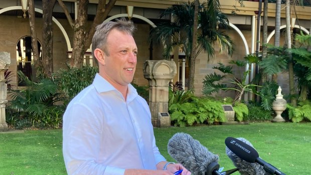 Queensland Deputy Premier and Health Minister Steven Miles says LNP leader Deb Frecklington has had a coronavirus briefing.