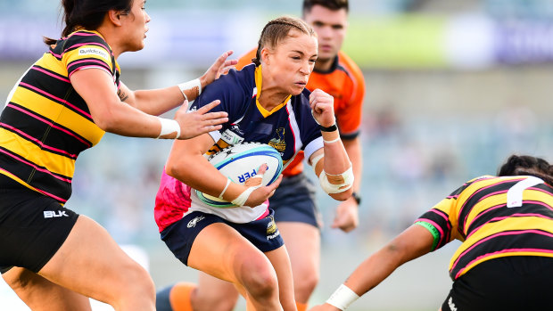 The Brumbies women's team plays their Super W matches at Canberra Stadium.