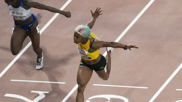Shelly-Ann Fraser-Pryce is a legend of the track. 