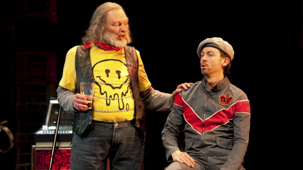 Rolling with the times: Bell Shakespeare’s Henry IV, featuring John Bell and Matthew Moore.