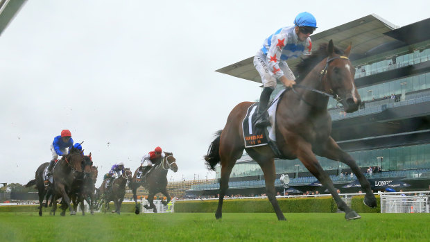 Stay Inside scored an easy win at a wet Randwick last month, and would welcome a wet track in next week’s Golden Slipper 