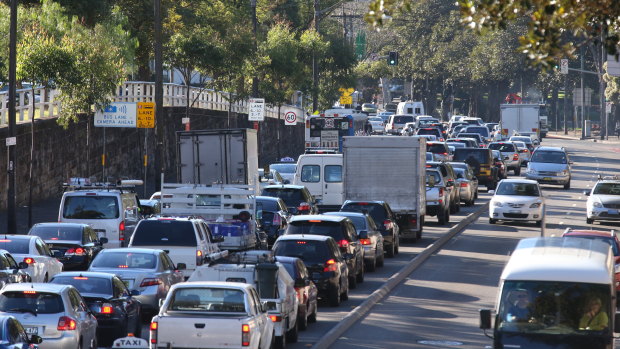 Traffic congestion may be a contributing factor to people choosing to work from home.