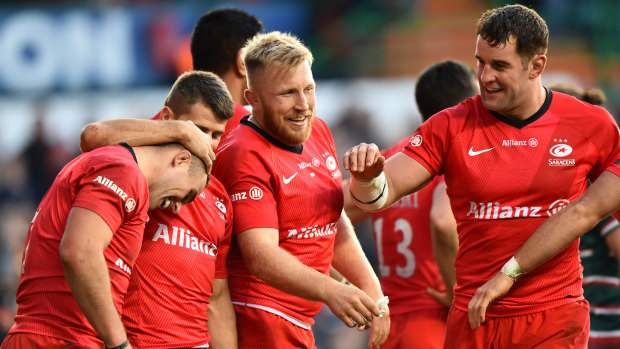 Saracens are at risk of relegation after being docked 35 competition points.