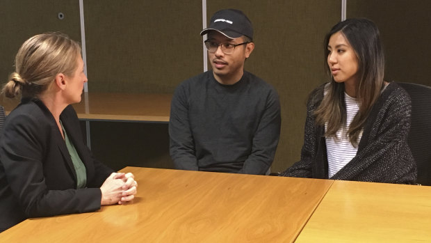 Kalvin Chow and his wife Stephanie.