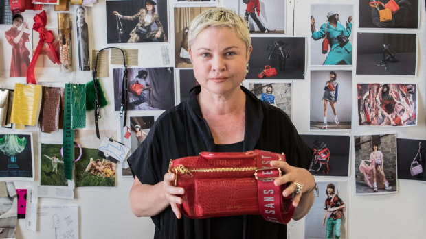 Cathryn Wills quit her job at Mimco to start Sans Beast. 