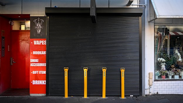 Owners of tobacco shops have been “hardening” them against potential attacks