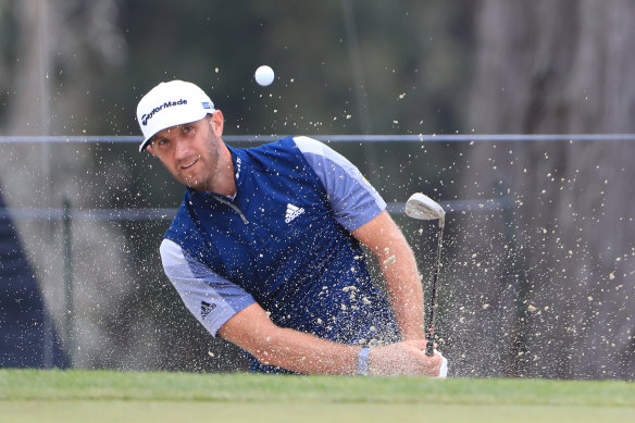 World No.1 Dustin Johnson hasn't played since finishing in a tie for sixth at last month's US Open.