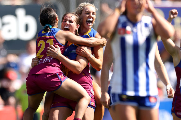 Brisbane triumphed against North Melbourne to claim their second premiership.