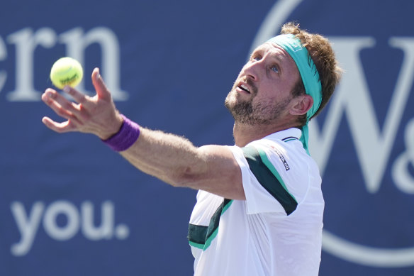 Tennys Sandgren has tested positive for COVID-19 twice.