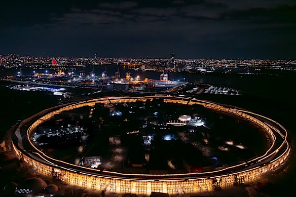 The ring that binds 150 countries … Sou Fujimoto’s Grand Ring Expo 2025.