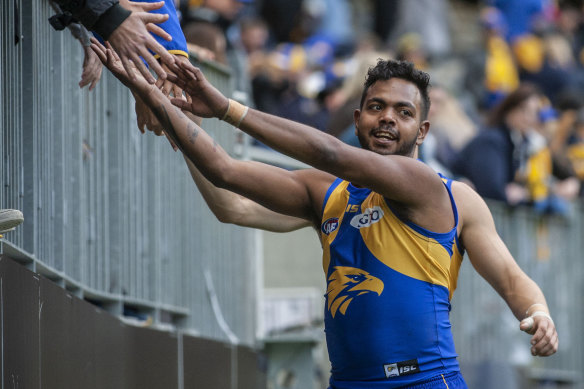 Willie Rioli is under a provisional suspension.