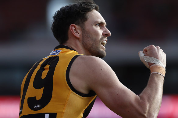 Jack Gunston won Hawthorn's best and fairest.