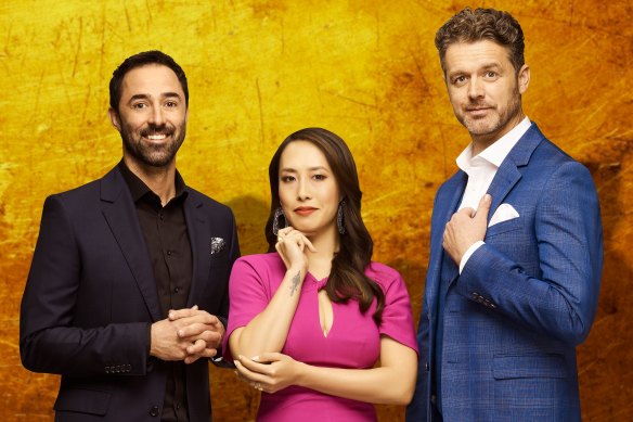 Andy Allen, Melissa Leong and Jock Zonfrillo are the new judges on Network Ten's MasterChef.