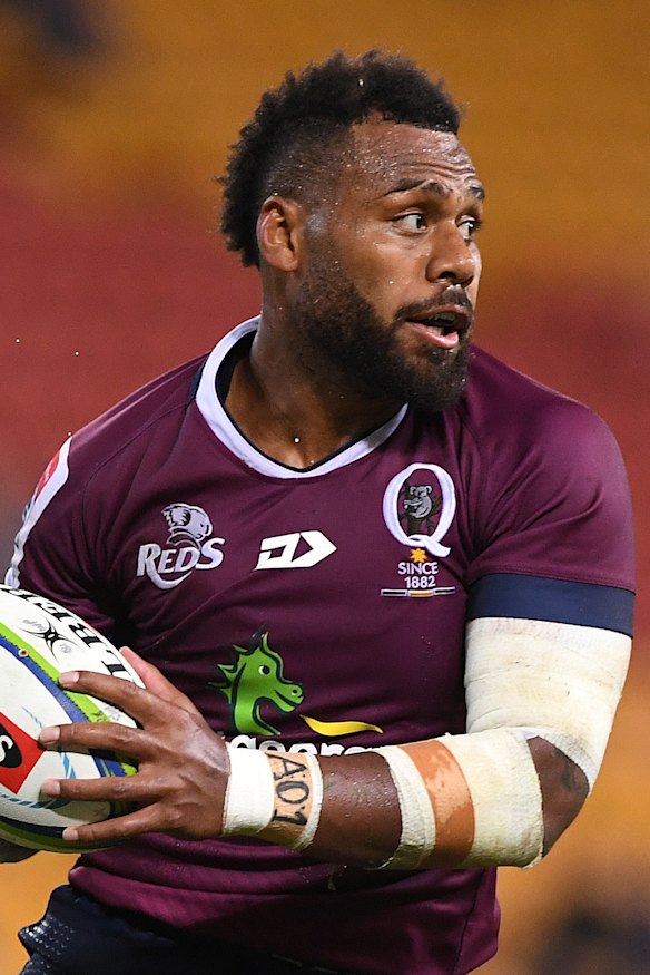 Reds skipper Samu Kerevi liked Israel Folau's controversial social media post. 