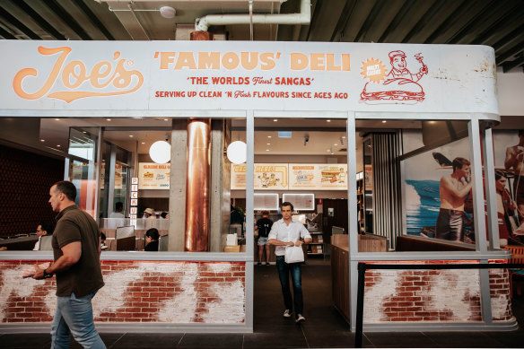 Joe’s Deli hides in a laneway in Brisbane’s CBD.