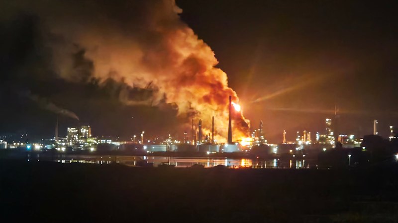 ‘We are still running’: Refinery blaze could have been catastrophic