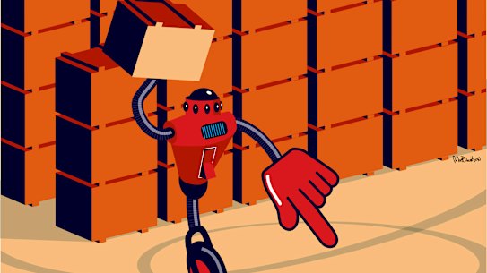 Retail revolution: The robot warehouse has arrived.