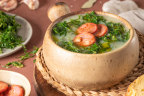 Caldo verde is a popular soup in Portugal. 