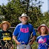 Banyule locals (L-R) Heather Smith, Don Stokes and Mariella Di Fabio are concerned wildlife will be pushed out of the area without the promised underpass. 