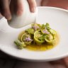 Pork and prawn cappelletti at Lana in Sydney.