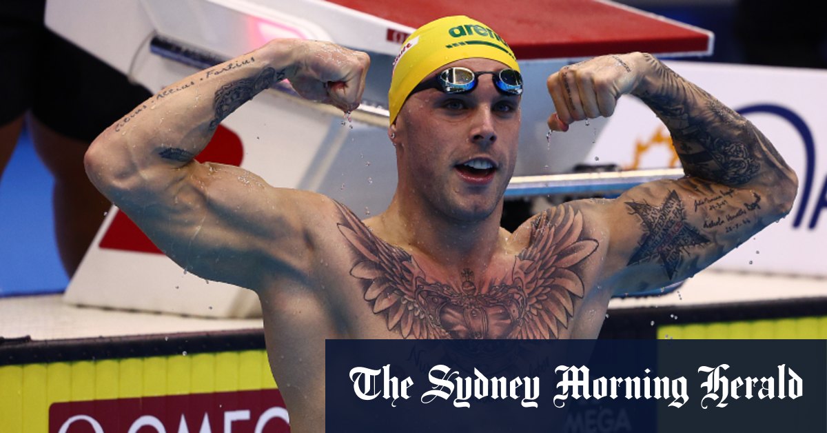 World Swimming Championships 2023 US claims victory over Australia