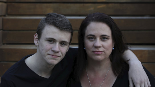 Danielle Berselli is pleased she did not let the school push an autism diagnosis for her son Luca, as it might have prevented him getting the treatment he needs for his ADHD.
