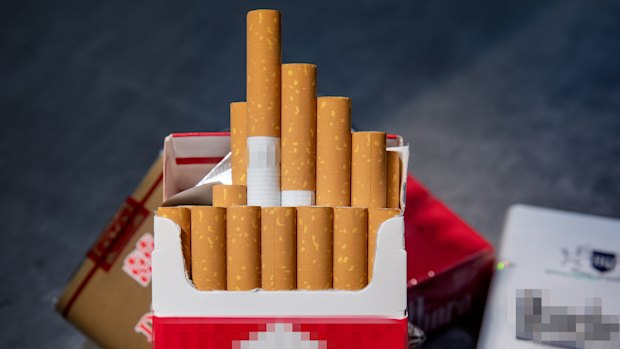 The black market for tobacco and cigarettes is thriving. 
