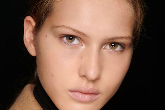 Lighten up! Bleached and skinnier brows are back.
